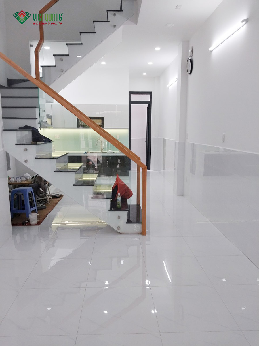 Hoàn thiện nhà phố 3 tầng 4x13m của anh Nam tại Bình Tân