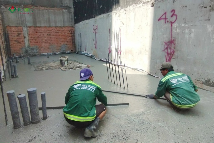 Đổ bê tông sàn