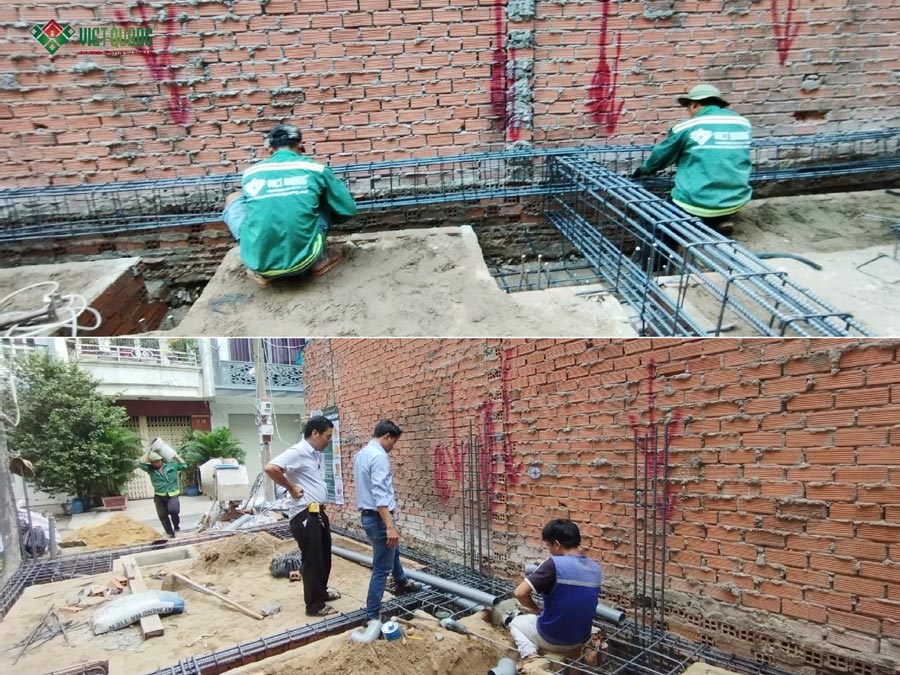 Thi công phần móng