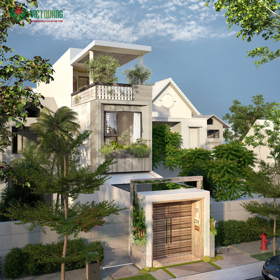 Mẫu nhà 3 tầng 2 mặt tiền 4x27m – bí quyết thiết kế tối ưu dành cho gia đình anh Thiện tại Thủ Đức 