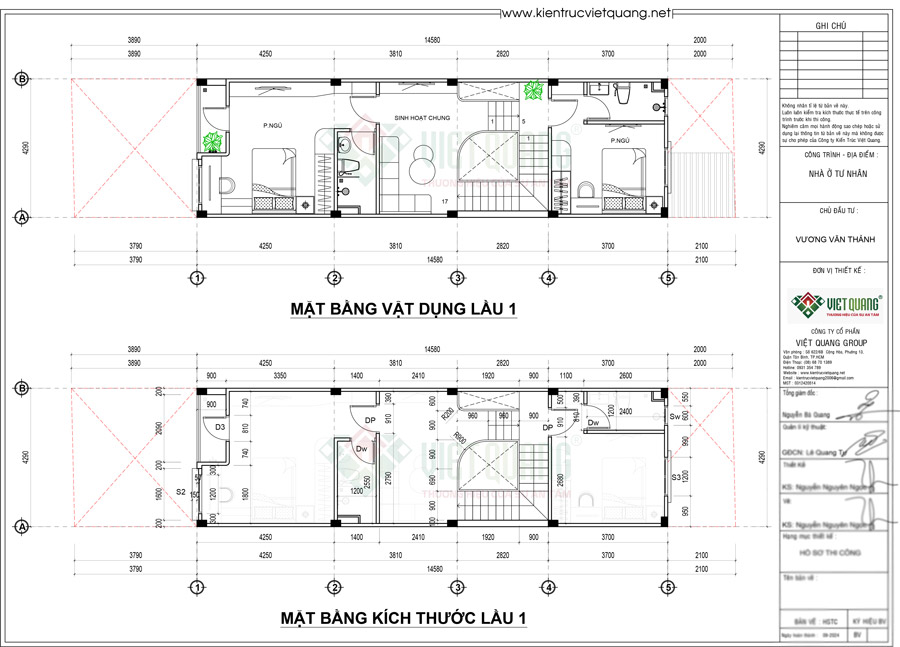 Bố trí công năng nhà phố 1 trệt 3 lầu mặt tiền 4m - Chú Thảnh tại TP. Thủ Đức