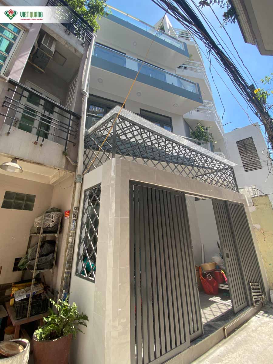 Cập nhật tiến độ thi công nhà phố 3 tầng 4.5x11m của anh Cường tại Quận Tân Bình 