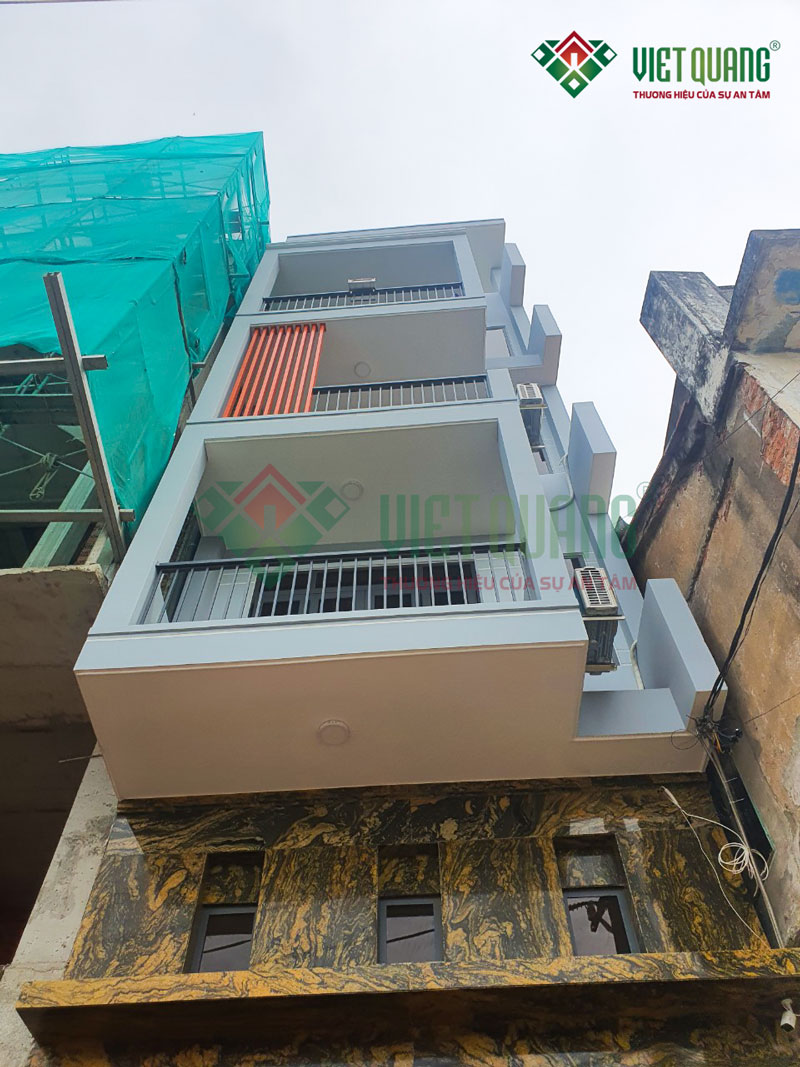 Hoàn thiện ngoại thất & nội thất nhà phố 6 tầng