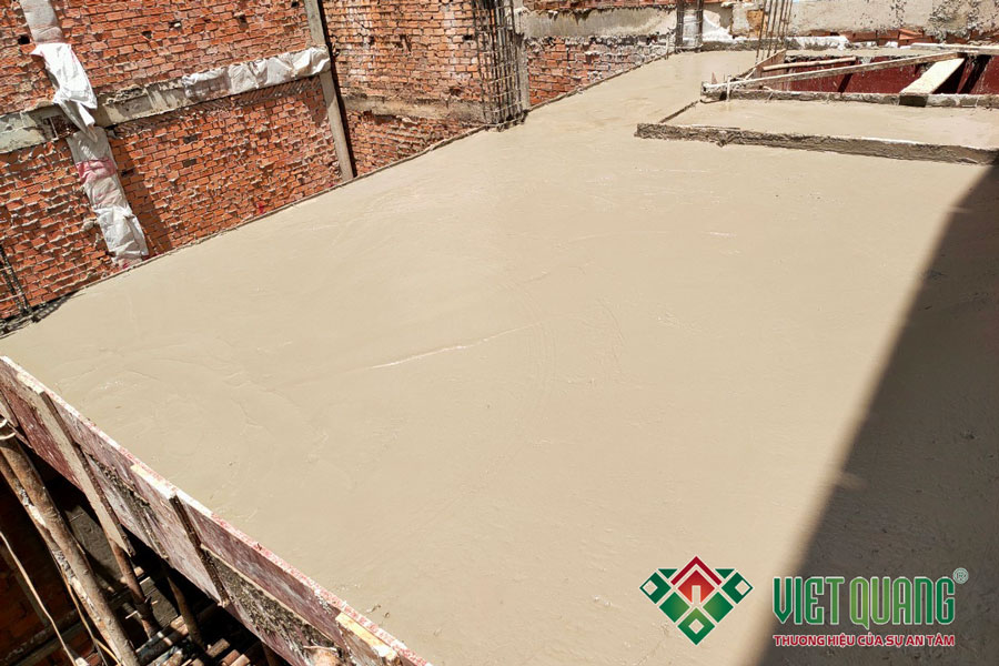 Thi công tầng trệt & tầng lửng