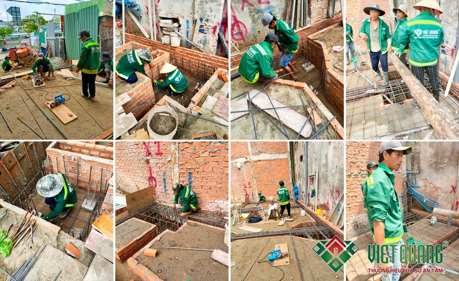 Thi công phần móng – nền móng công trình