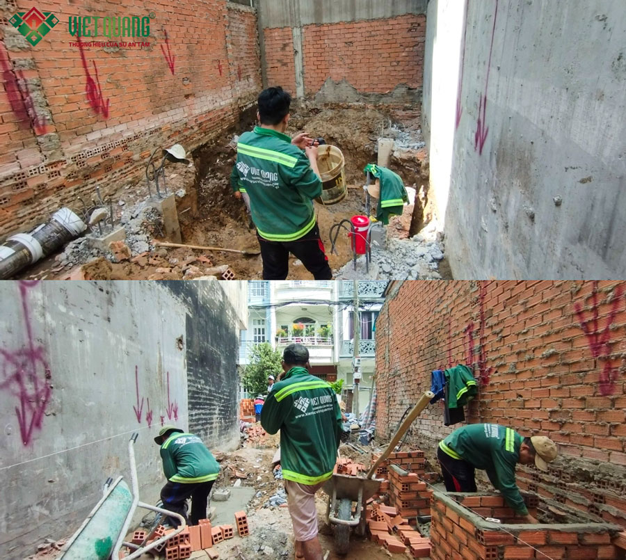 Thi công phần móng