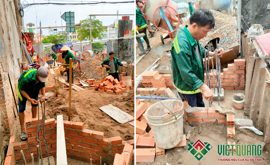 Thi công phần móng – nền móng công trình