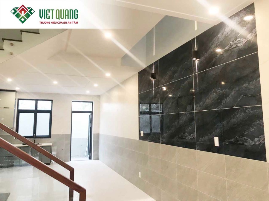 Bàn giao ngôi nhà phố 1 Trệt 2 Lầu và Mái nhà Anh Thắng Quận 8