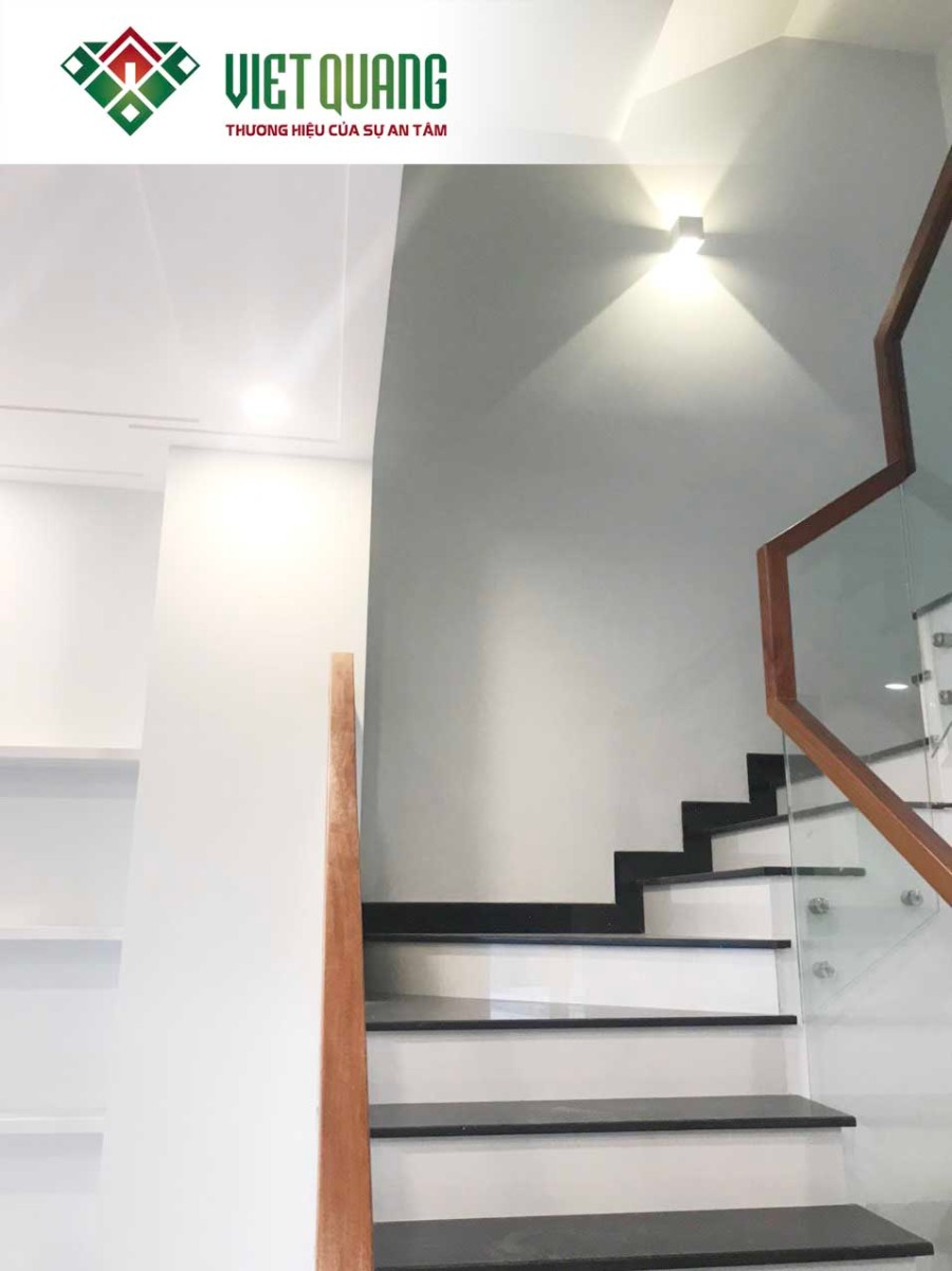 Bàn giao ngôi nhà phố 1 Trệt 2 Lầu và Mái nhà Anh Thắng Quận 8