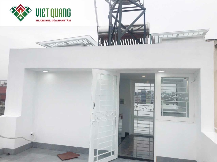 Bàn giao ngôi nhà phố 1 Trệt 2 Lầu và Mái nhà Anh Thắng Quận 8