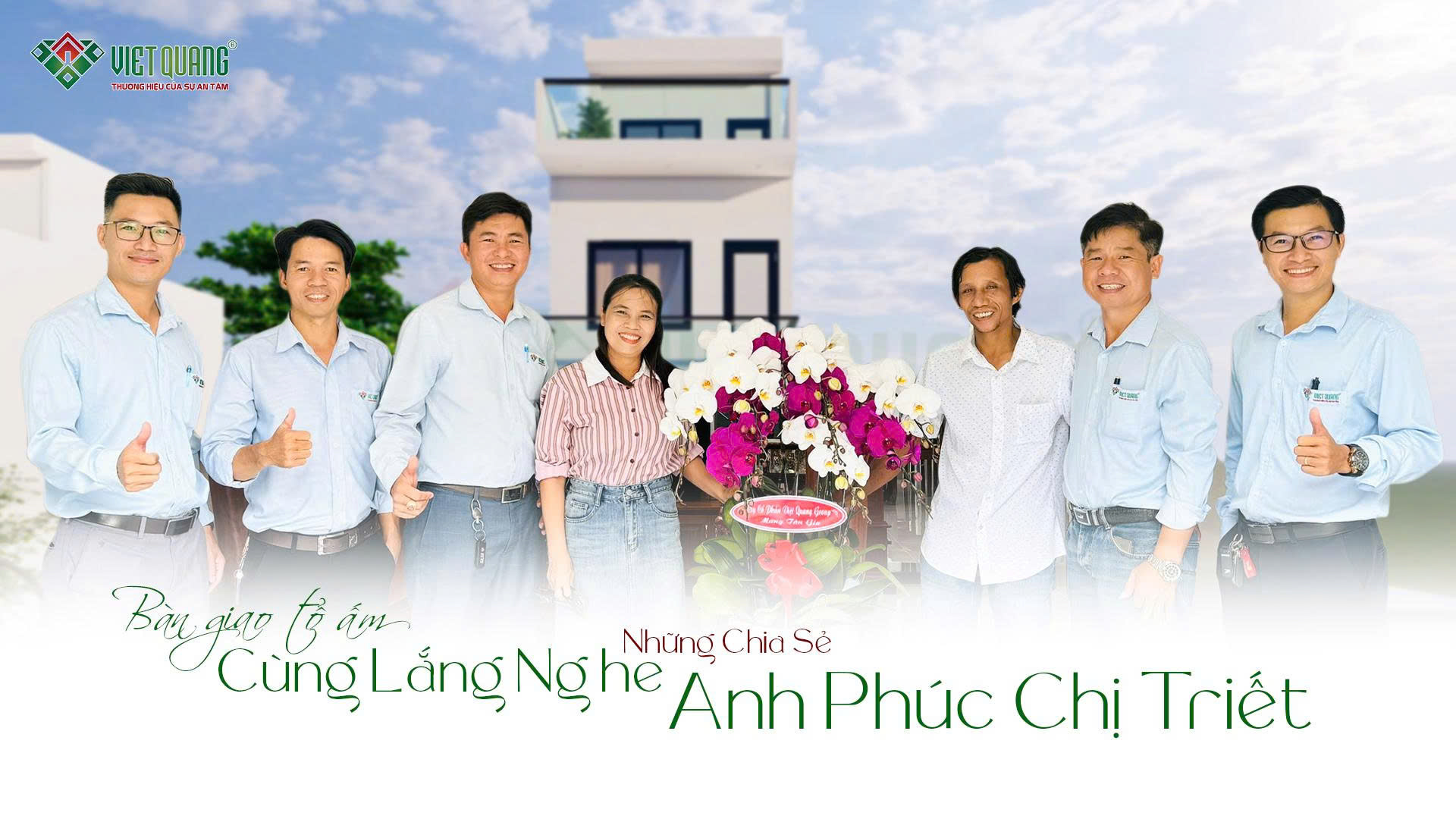 Chị Triết nói gì về chất lượng thi công của Việt Quang Group khi nhận bàn giao nhà?