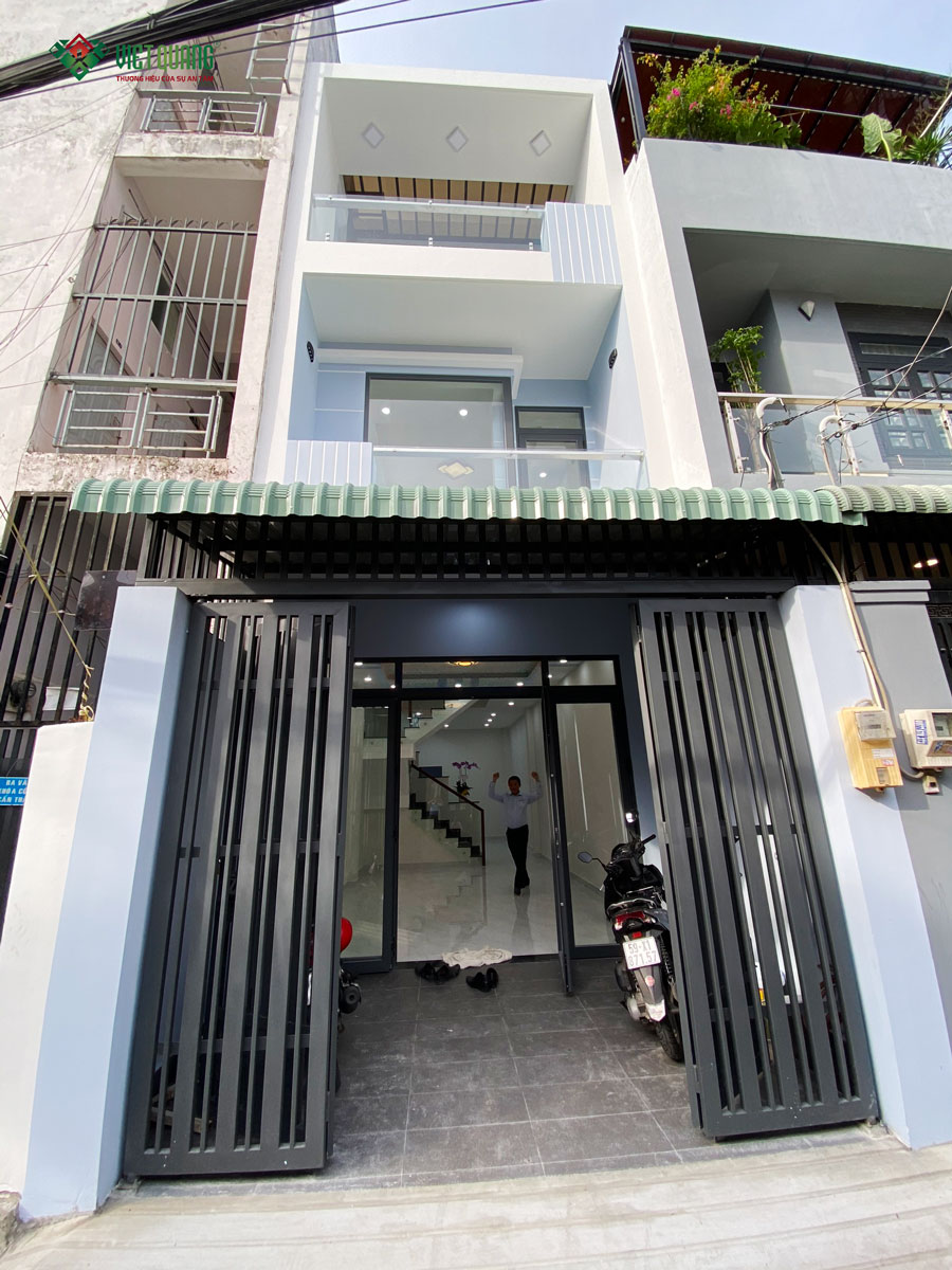 Thiết kế & thi công nhà phố 3 tầng mặt tiền 4m tại TP. Thủ Đức 