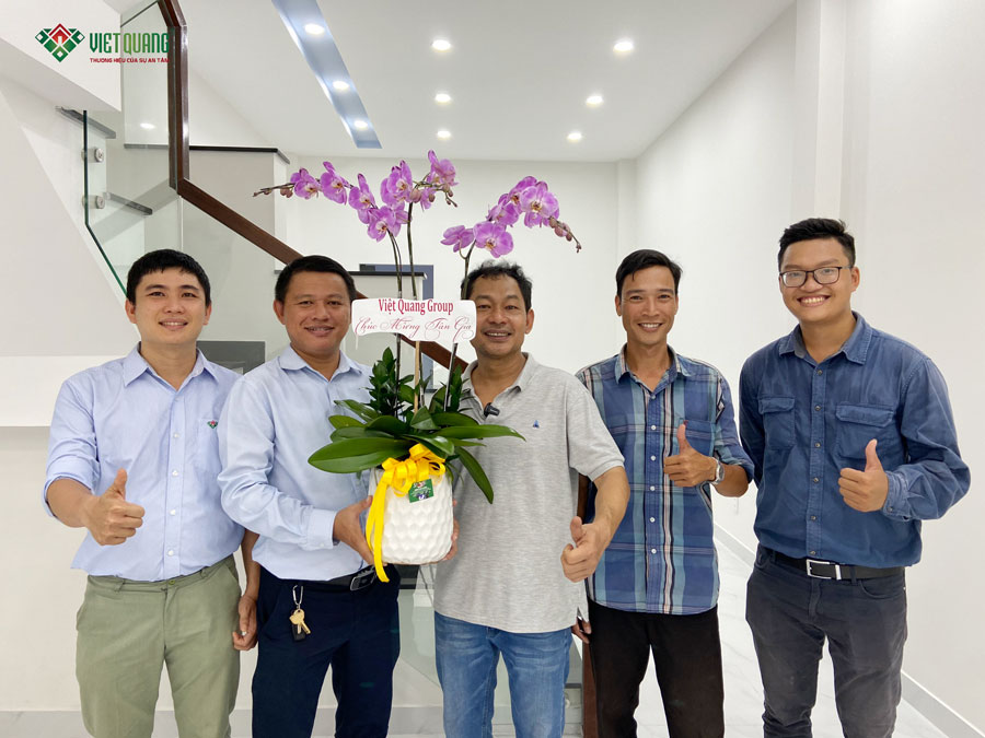 Bàn giao nhà – Hoàn thiện sau 120 ngày thi công