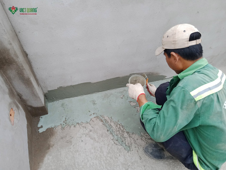 Thi công chống thấm – chống nứt