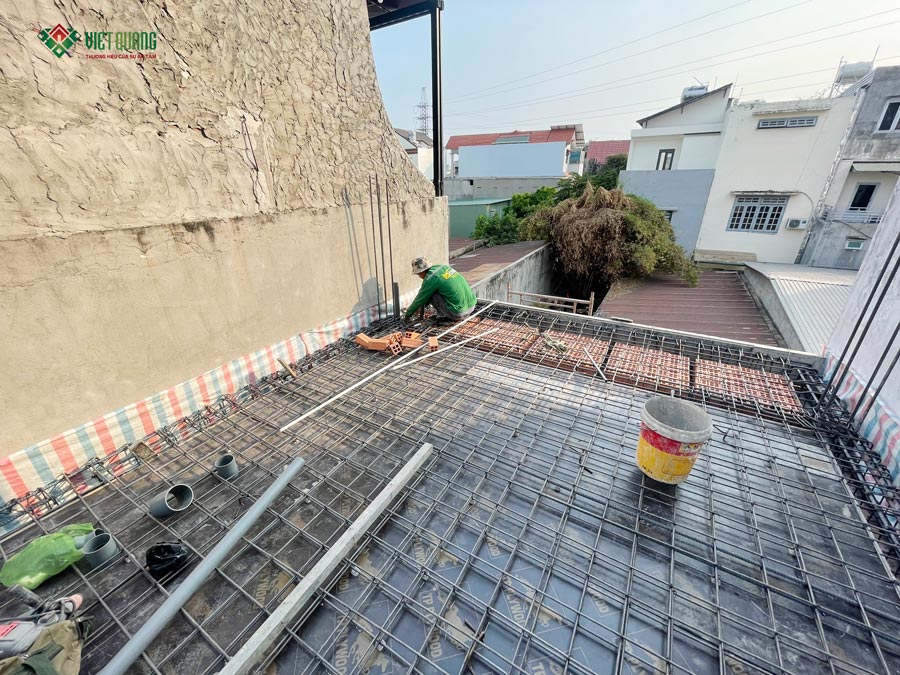 Thi công đổ bê tông sàn