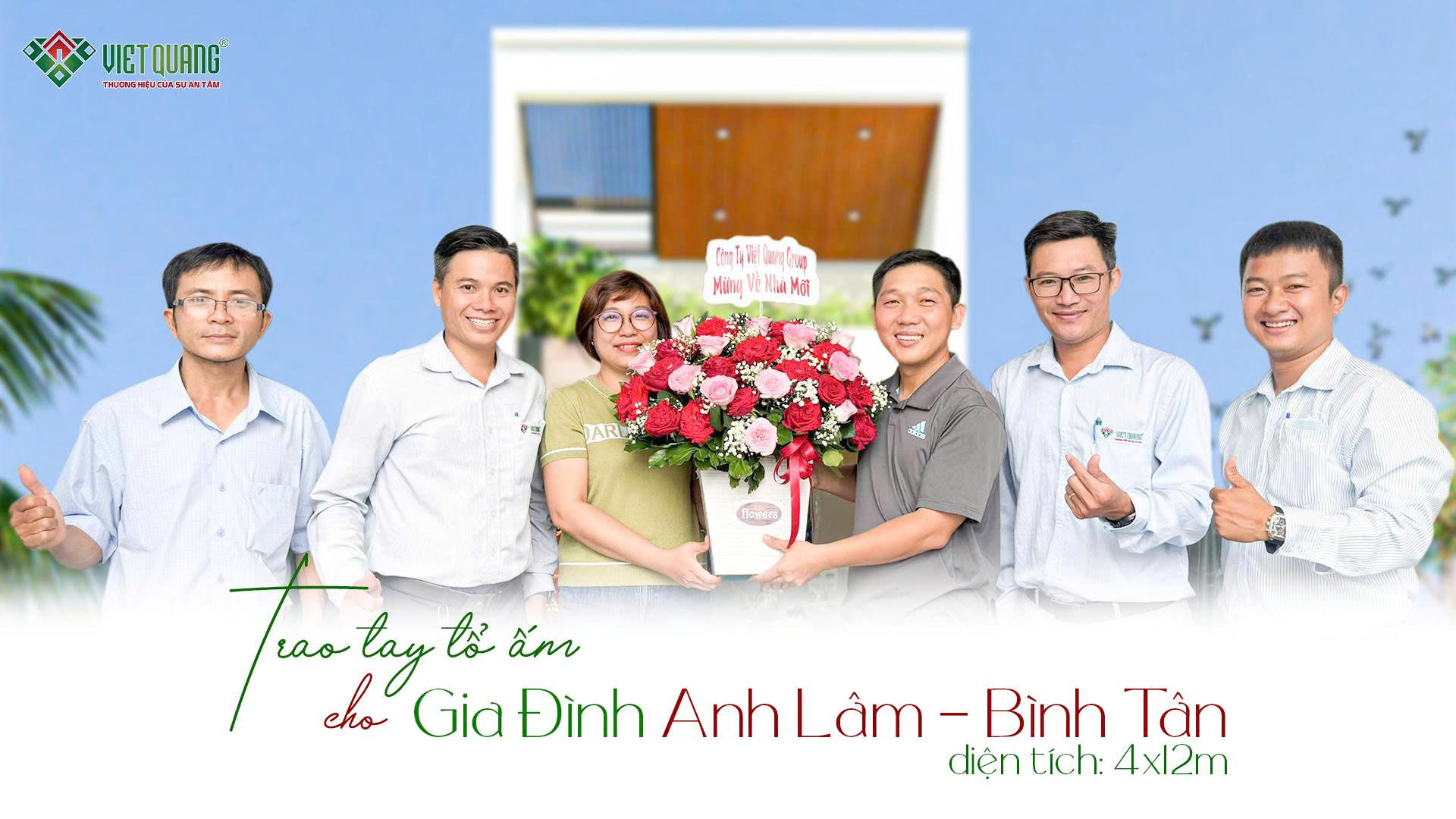 Bàn giao tổ ấm mới | Chất lượng thi công được anh Lâm (Bình Tân) đánh giá ra sao?