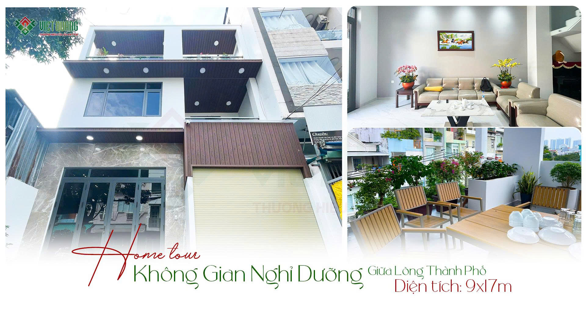 Không gian nghỉ dưỡng giữa lòng thành phố – Review chi tiết ngôi nhà