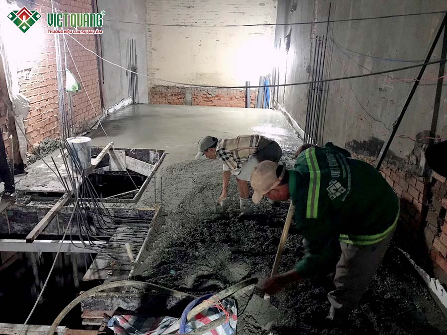 Thi công dựng khung