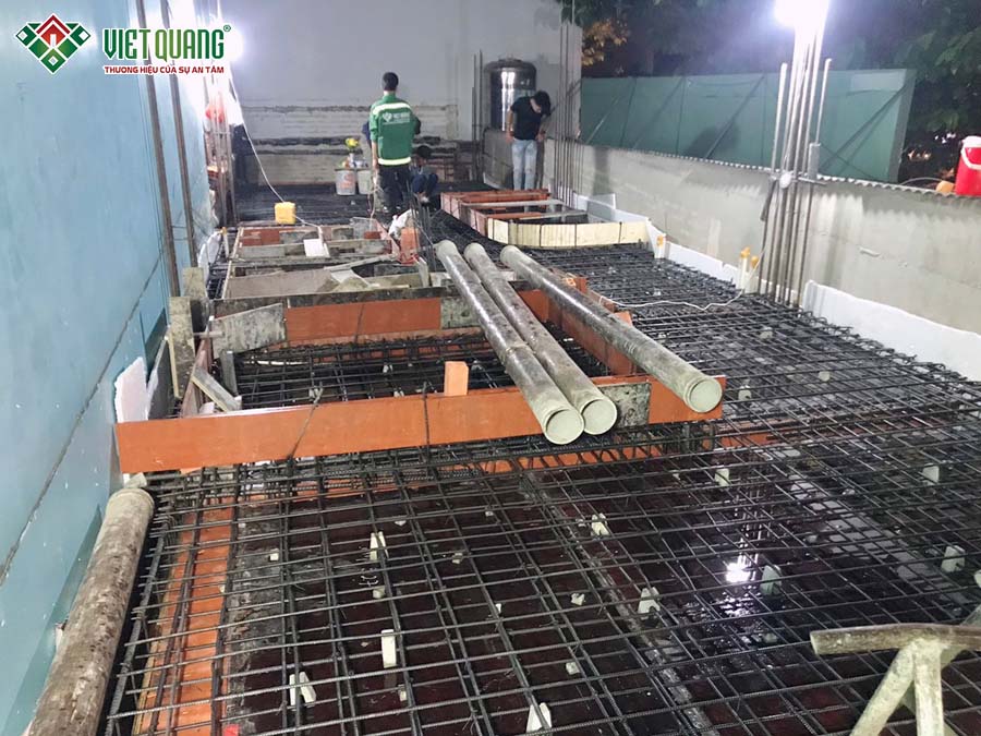 Thi công dựng khung