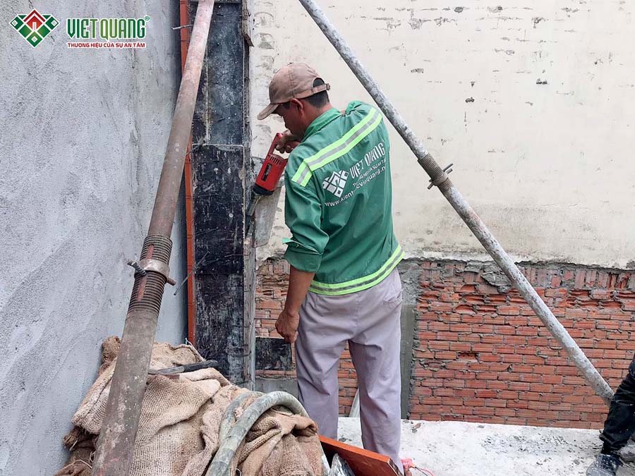 Thi công dựng khung