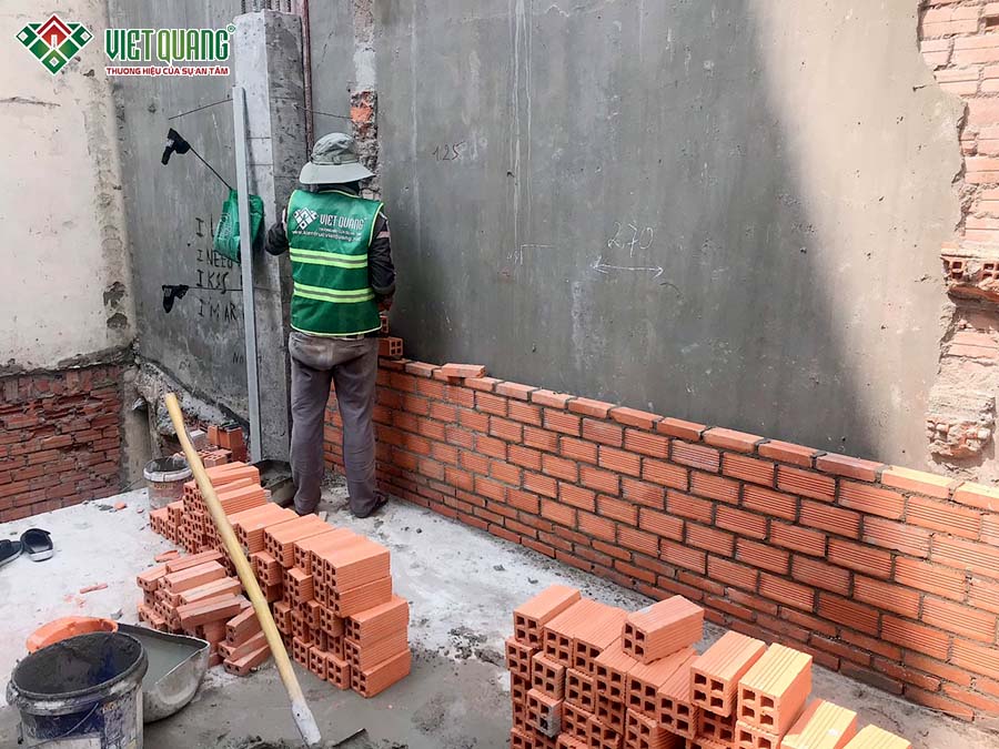 Thi công dựng khung