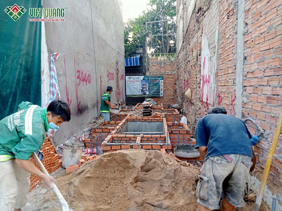 Thi công phần móng