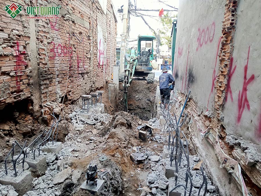 Thi công phần móng