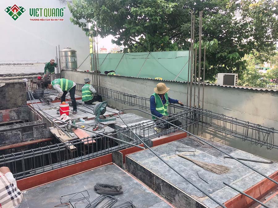 Thi công dựng khung