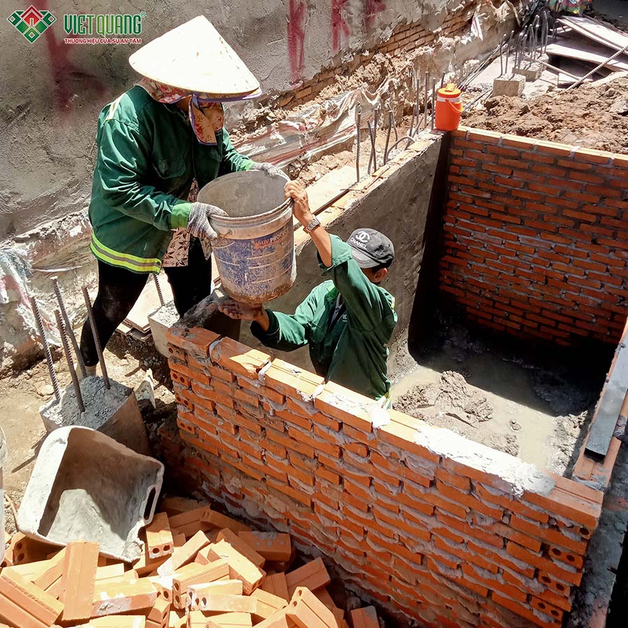 Thi công phần móng