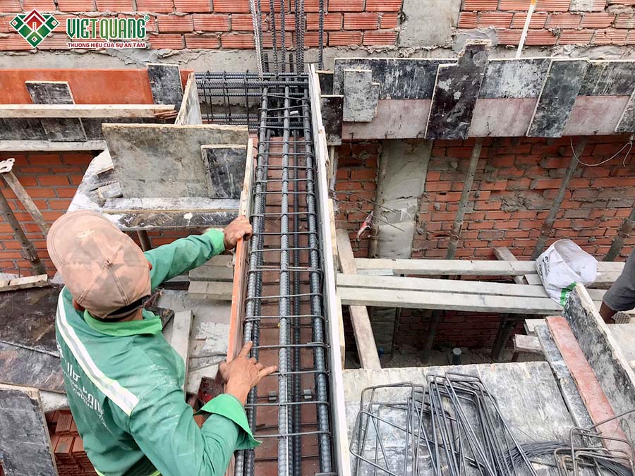 Thi công dựng khung