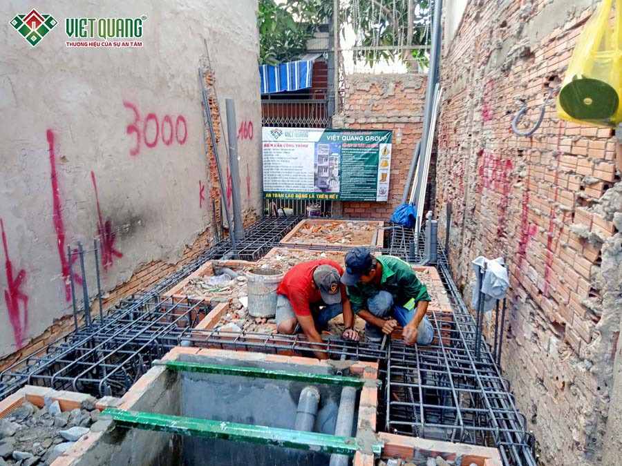 Thi công phần móng