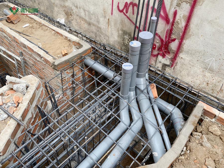 Thi công móng nhà