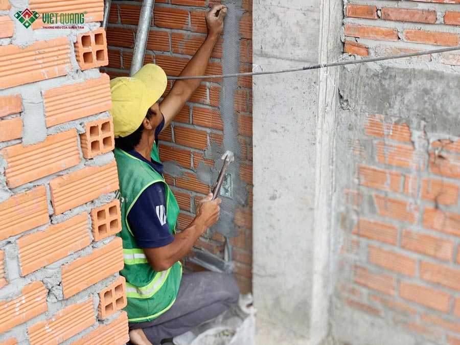 Xây dựng biệt thự 3 tầng của anh Thiện ở TP Thủ Đức