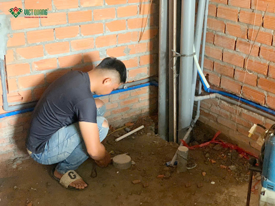 Xây dựng biệt thự 3 tầng của anh Thiện ở TP Thủ Đức