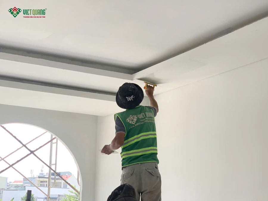 Xây dựng biệt thự 3 tầng của anh Thiện ở TP Thủ Đức