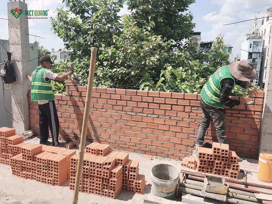 Thi công dựng khung