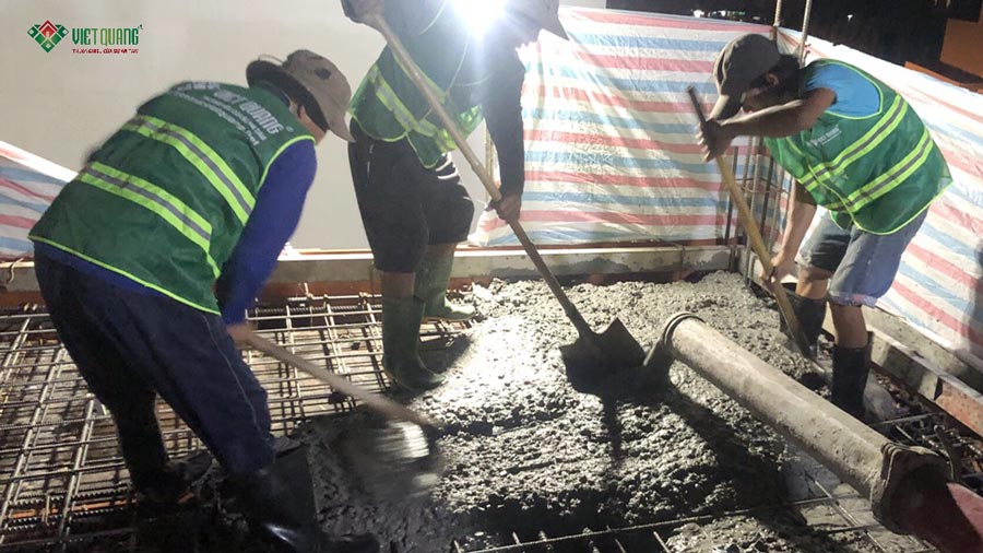 Thi công dựng khung