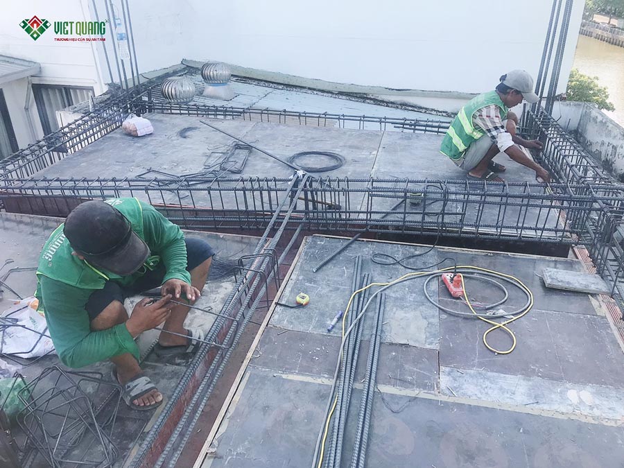 Thi công dựng khung