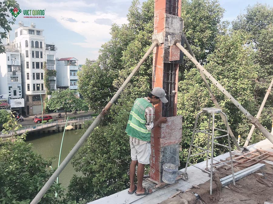 Thi công dựng khung