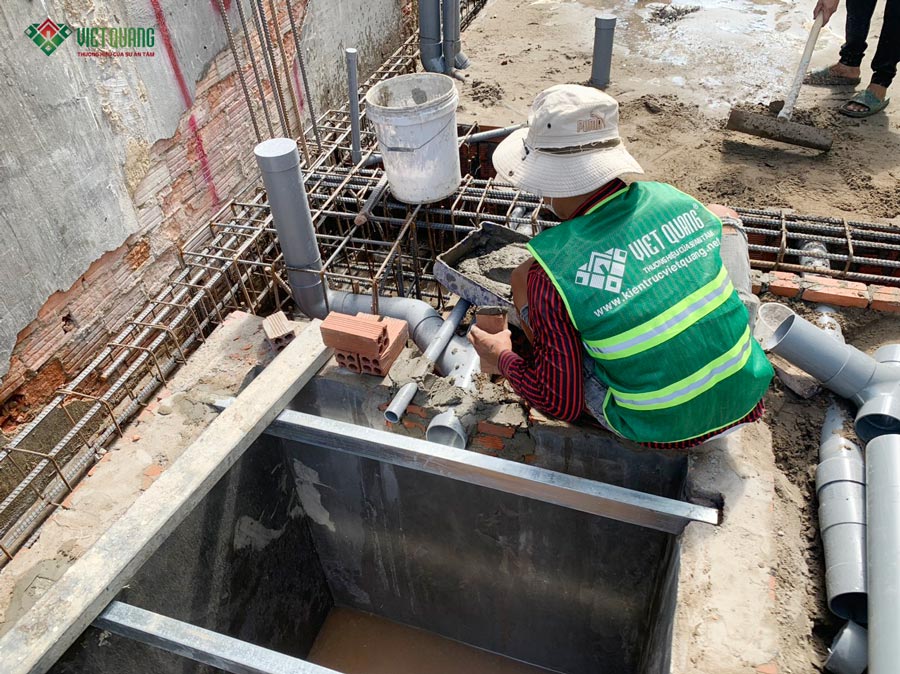 Xây dựng biệt thự 3 tầng của anh Thiện ở Quận Thủ Đức