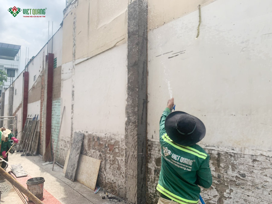 Xây dựng biệt thự 3 tầng của anh Thiện ở Quận Thủ Đức