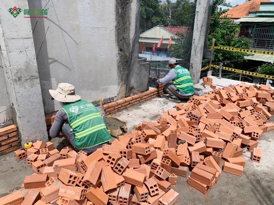 Xây dựng biệt thự 3 tầng của anh Thiện ở Quận Thủ Đức