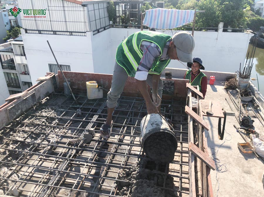 Thi công dựng khung