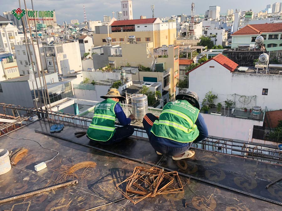 Thi công dựng khung