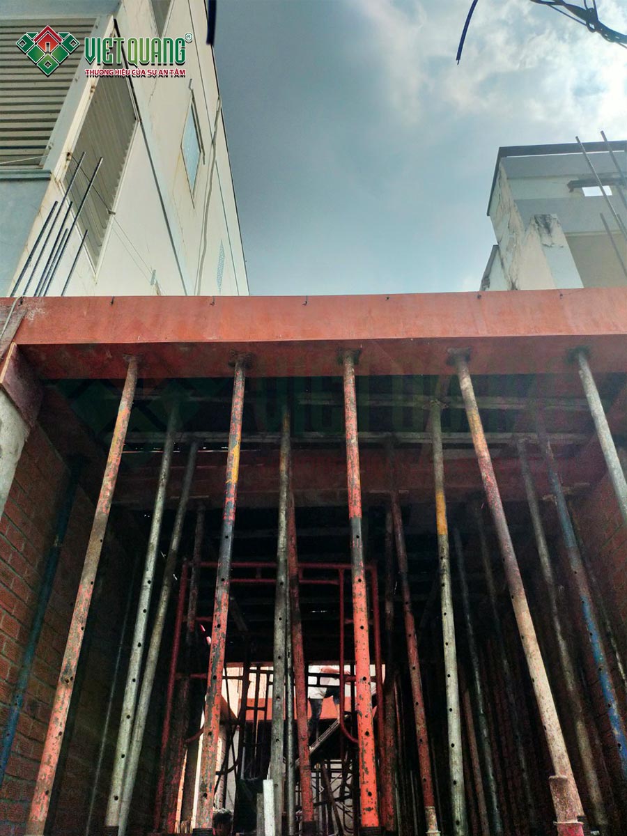 Thi công xây dựng nhà phố 3 tầng sân thượng – anh Phú, Quận Gò Vấp