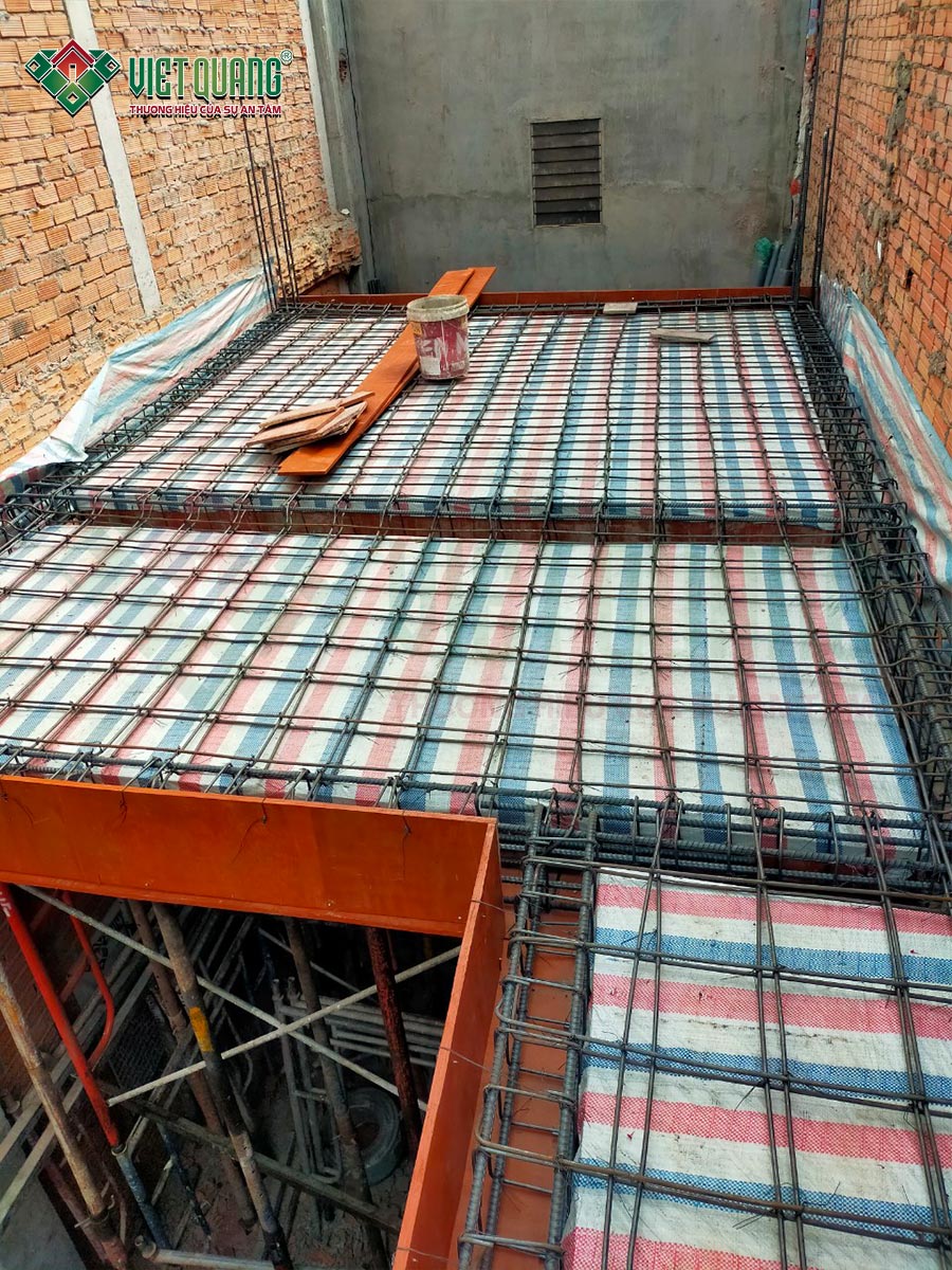 Thi công xây dựng nhà phố 3 tầng sân thượng – anh Phú, Quận Gò Vấp