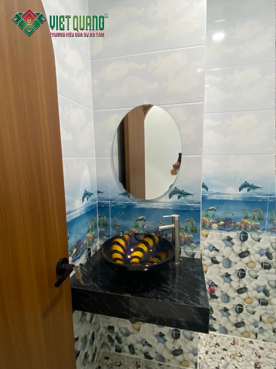 Hình ảnh bàn giao thi công trọn gói xây nhà anh Cơ Quận 8