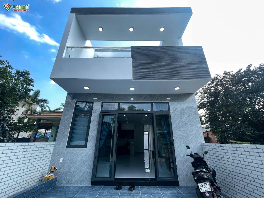 Xây dựng trọn gói nhà 2 tầng cho gia đình anh Cảnh ở xã Củ Chi, TPHCM 