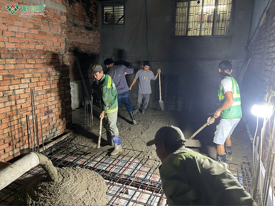 Thi công phần thô