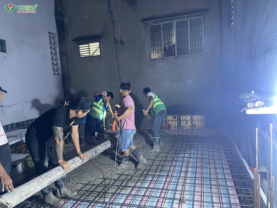 Thi công phần thô